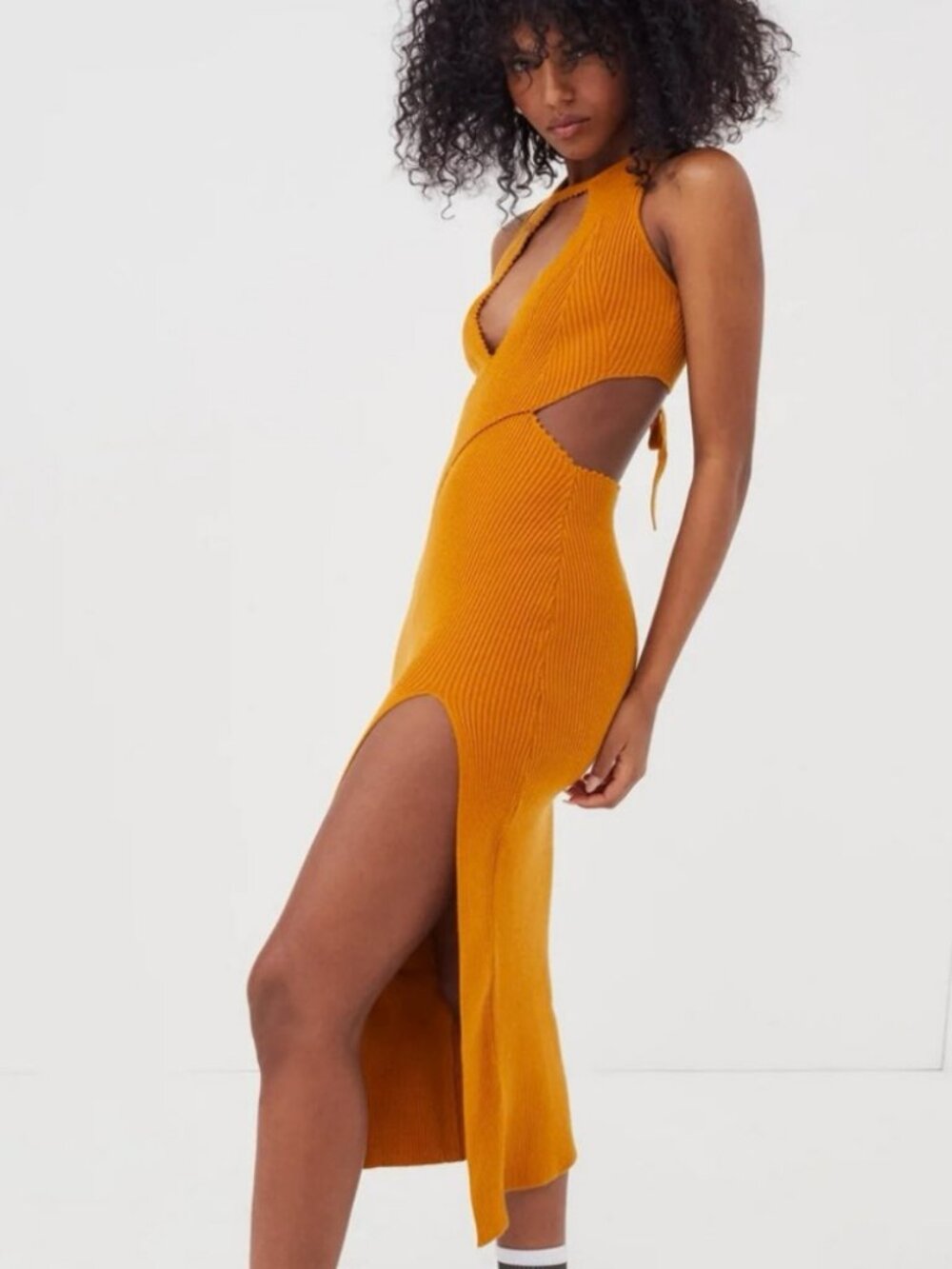 For Love And Lemons Maggie Cutout Midi Dress